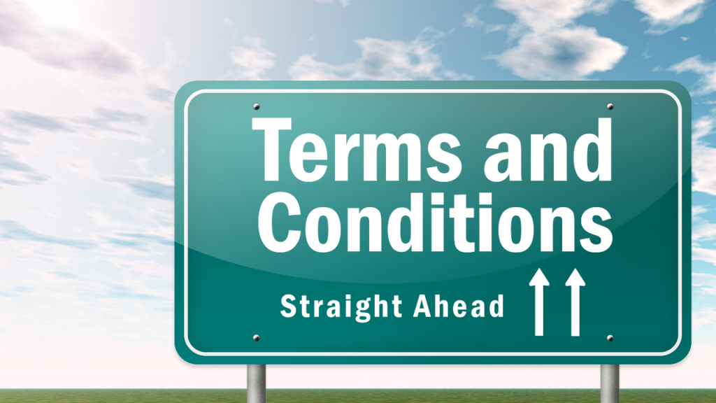 Term And Condition