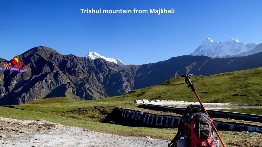 Trishul mountain from Majkhali