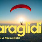 Paragliding in Bhimtal vs Naukuchiatal