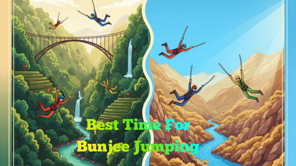 best time to do Bungee Jumping in Rishikesh