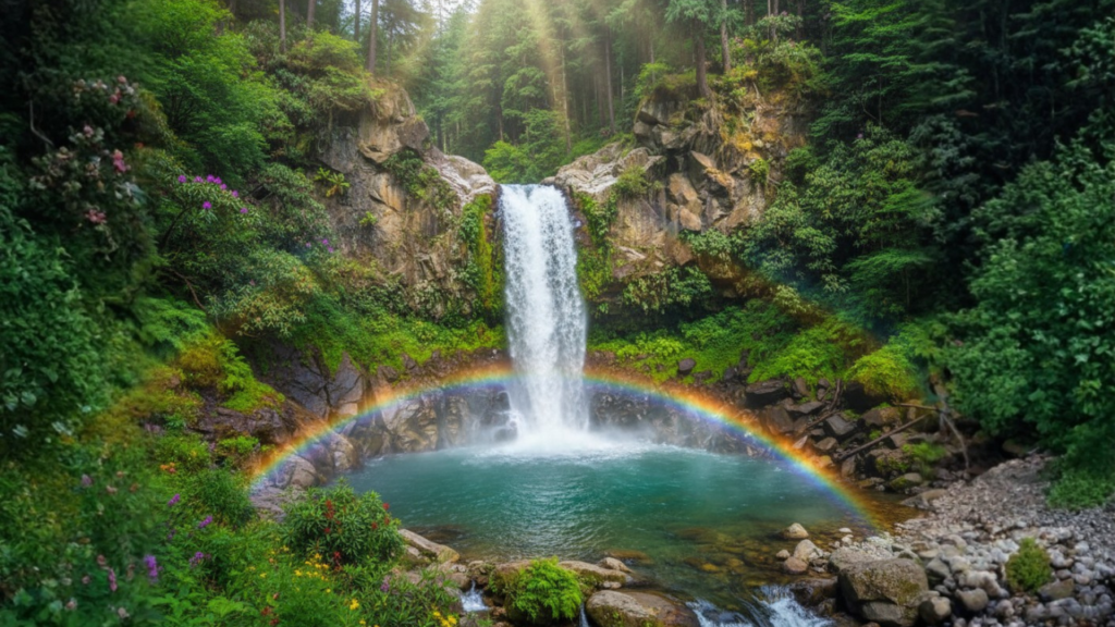 Bhalu Garh Waterfalls