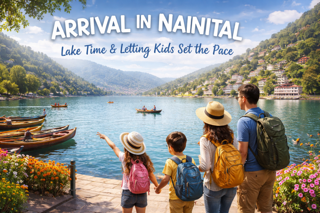 Day 1: Arrival, Lake Time, and Letting Kids Set the Pace