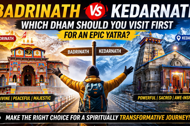 Badrinath vs Kedarnath – Which to Visit First? Your Ultimate 2026 Do Dham Yatra Guide