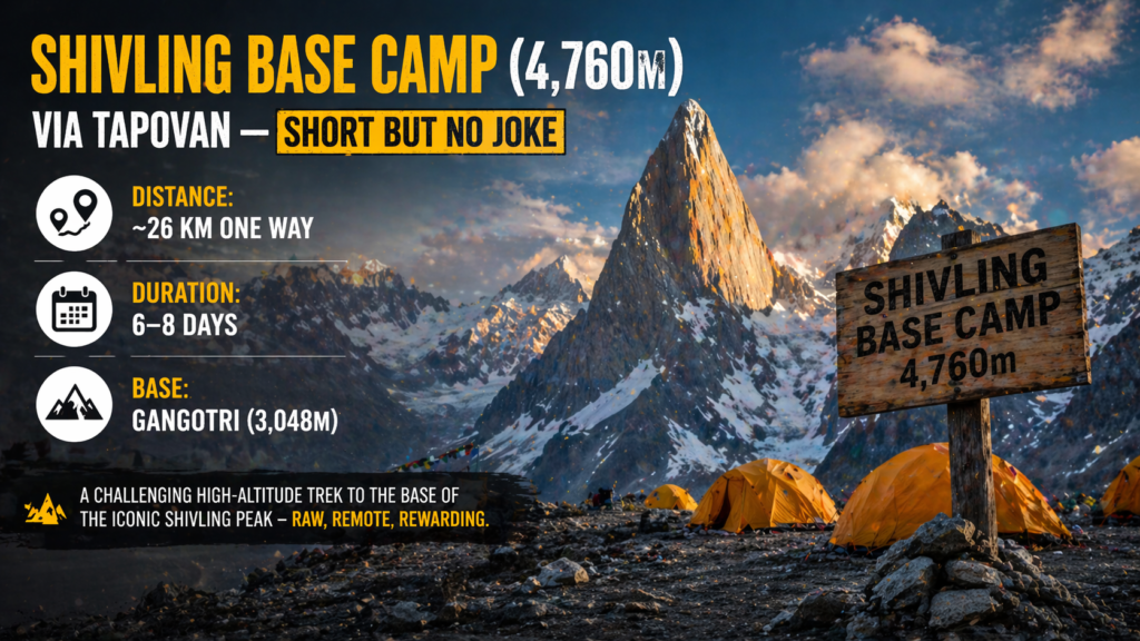 Shivling Base Camp