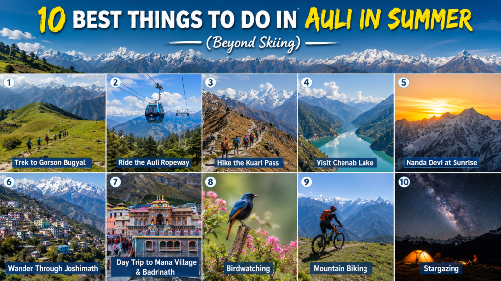 10 Best Things to Do in Auli in Summer