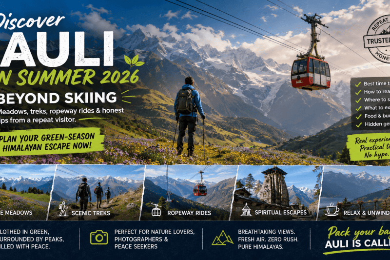 Auli in Summer 2026: 10 Reasons Beyond Skiing Will Steal Your Heart