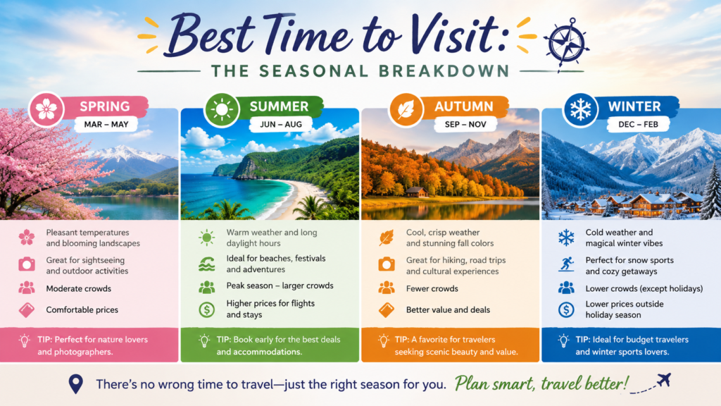 Best Time to Visit- The Seasonal Breakdown