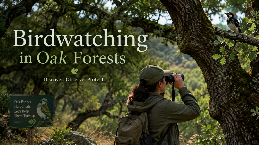 Birdwatching in Oak Forests