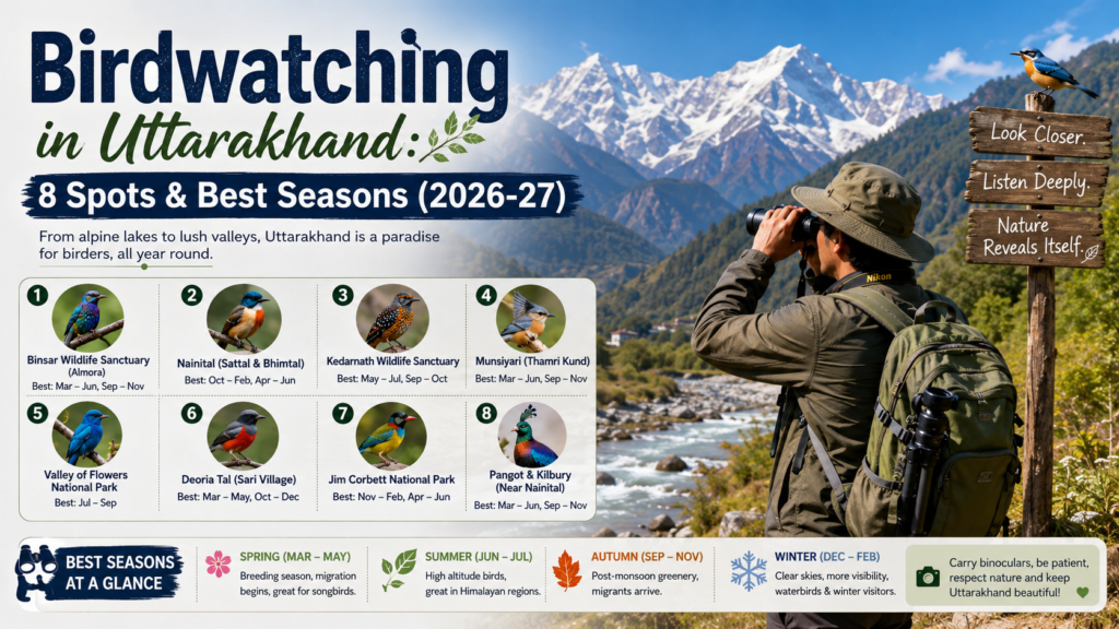 Birdwatching in Uttarakhand
