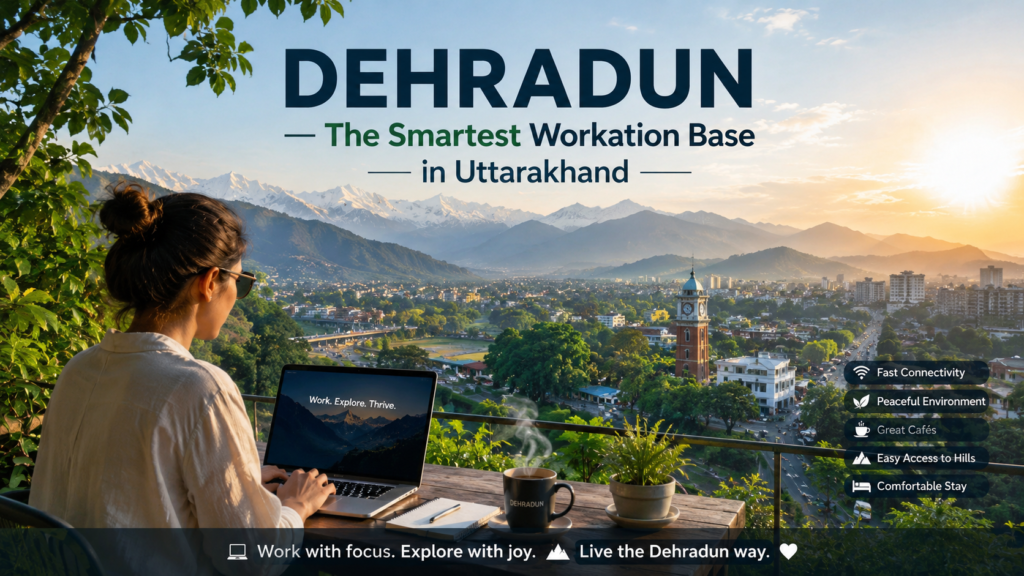 Dehradun The Smartest Workation Base in Uttarakhand
