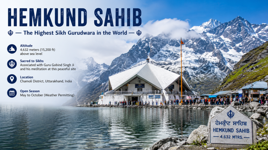 Hemkund Sahib — The Highest Sikh Gurudwara in the World