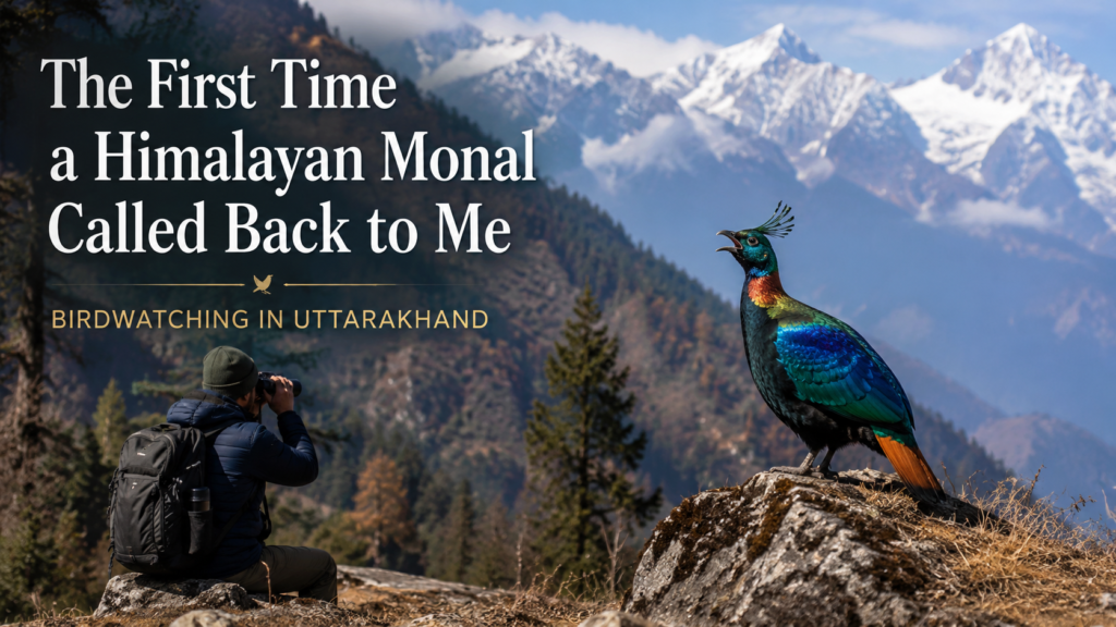 Birdwatching in Uttarakhand, best for Monal Watching