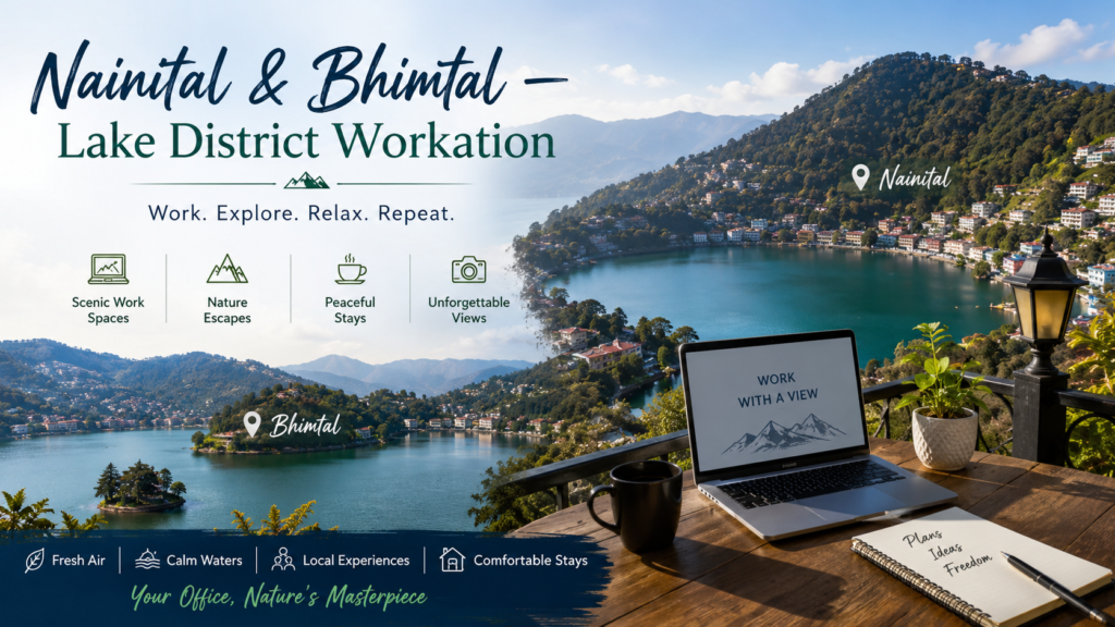 Nainital & Bhimtal, Lake District Workation
