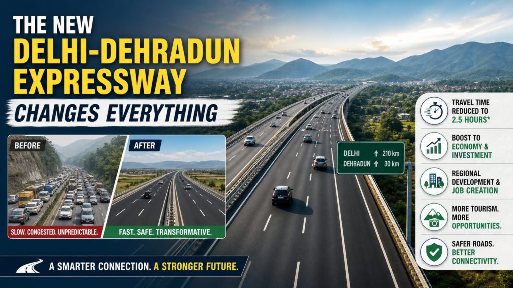 The New Delhi-Dehradun Expressway Changes Everything