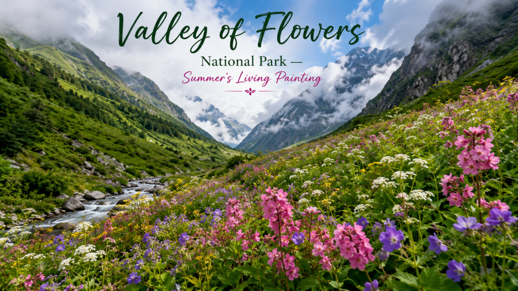 Valley of Flowers National Park, Summer's Living Painting