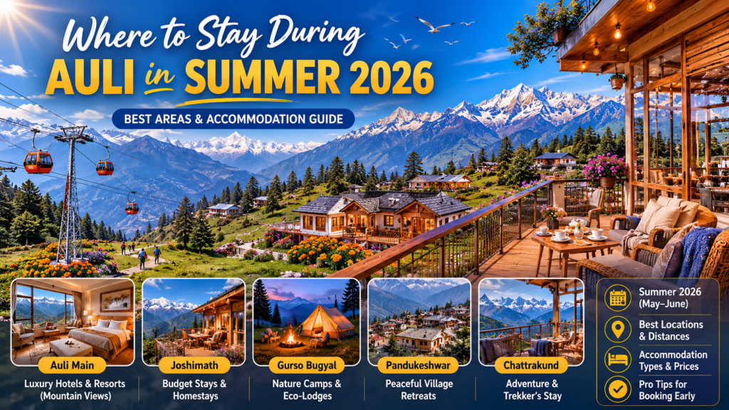 Where to Stay During Auli in Summer 2026