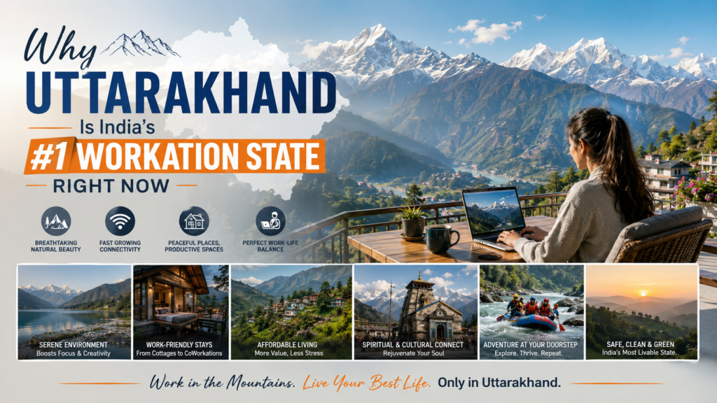 Why Uttarakhand Is India's #1 Workation State Right Now
