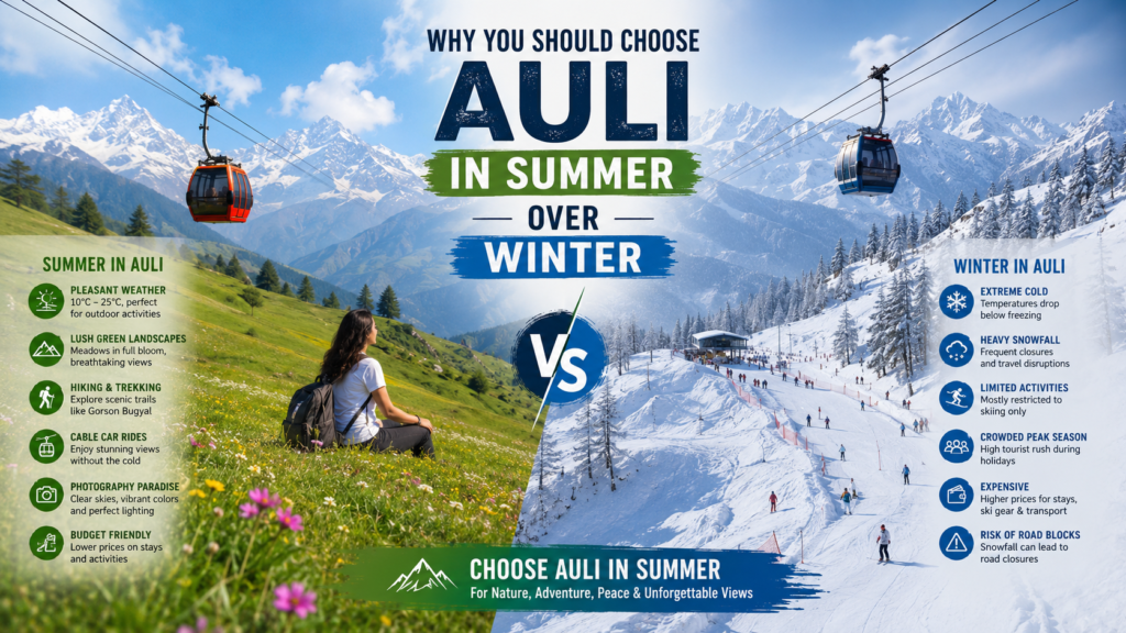 Why You Should Choose Auli in Summer Over Winter