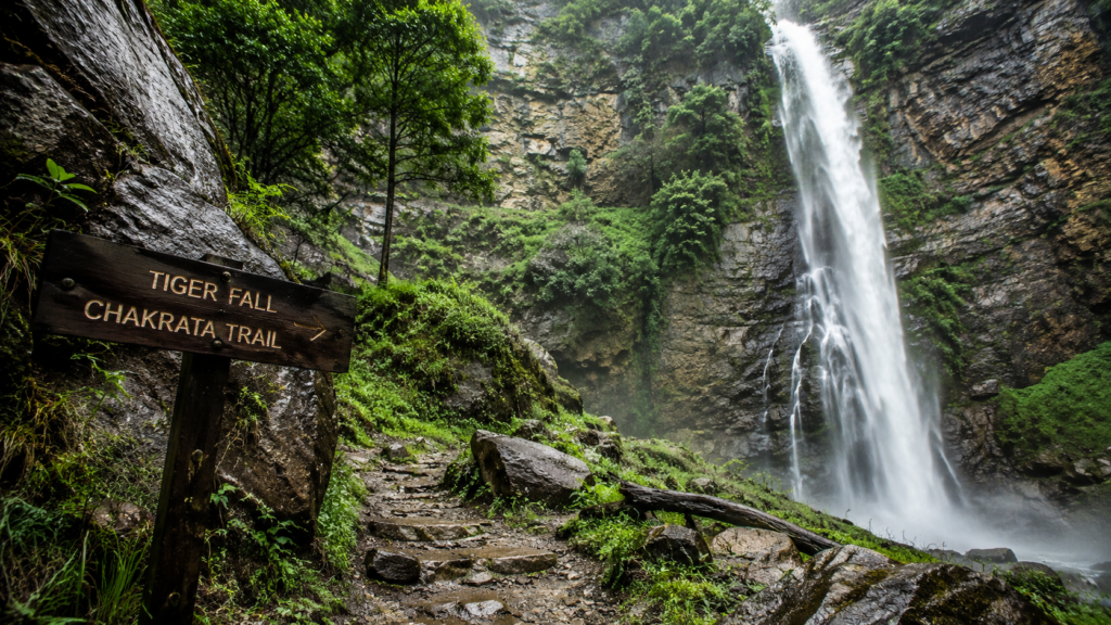 tiger fall chakrata trail