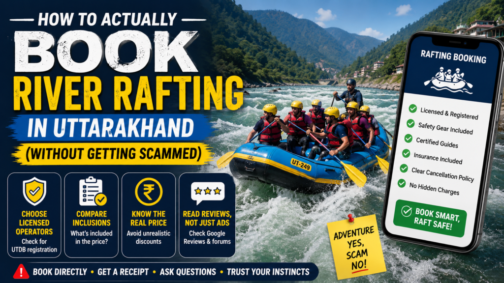 Book River Rafting in Uttarakhand