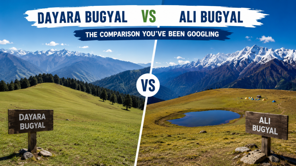 Dayara Bugyal vs Ali Bugyal