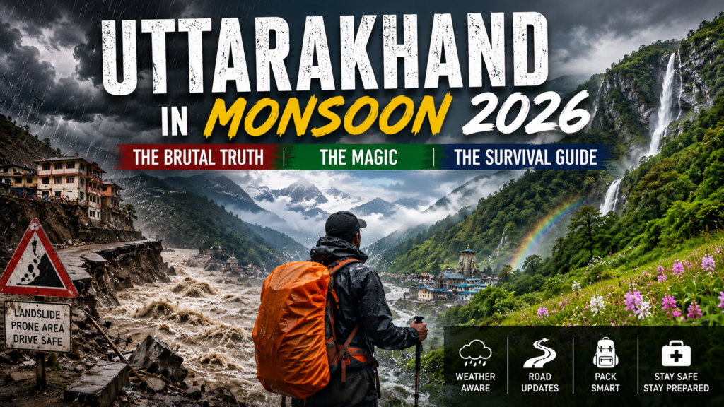 Uttarakhand in monsoon 2026