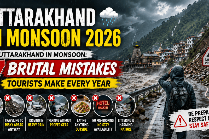 Uttarakhand in Monsoon: 7 Brutal Mistakes Tourists Make Every Year